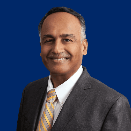  Profile picture of CureSelect co-founder and president Dr. Easwaran Sundaram